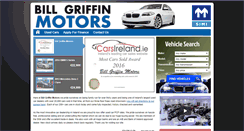 Desktop Screenshot of billgriffinmotors.ie